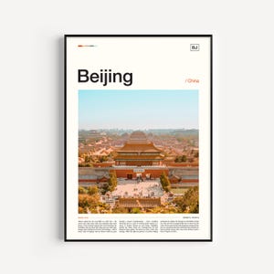 Beijing Print, Beijing Poster, Beijing Wall Art, Beijing Art Print, Beijing China, Beijing Travel,, Beijing Photo, Beijing Gift