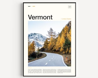 Vermont Druck, Vermont Kunst, Vermont Poster, Vermont Wandkunst, Vermont Landschaft, Vermont Reise Poster Vermont Fotografie Vermont Kunstdruck