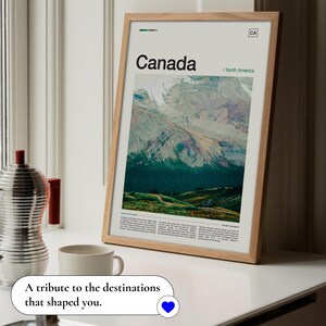 Kanada väggkonst, Kanadatryck, Kanadaposter, Kanada reseaffisch, Kanadafotografi, Kanadafoto, Banff-tryck, Moraine Lake bild 3