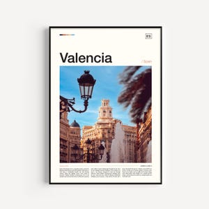 Valencia Print, Valencia Poster, Valencia Wall Art, Valencia Art Print, Valencia Photo, Valencia Travel, Valencia Artwork, Valencia Spain