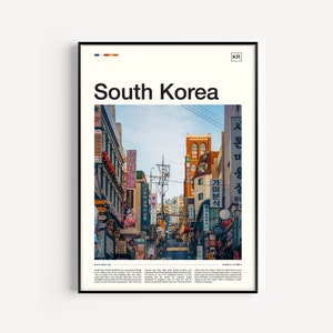 South Korea Print, South Korea Poster, South Korea Art, South Korea Wall Art, South Korea Photo, Korean Photography, Korean Print Korean Art