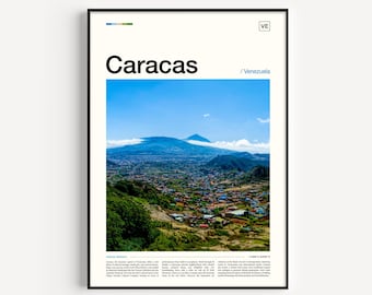Caracas Print, Caracas Poster, Caracas Wall Art, Caracas Art Print, Caracas Artwork, Caracas Photo, Venezuela Print, Caracas Gift