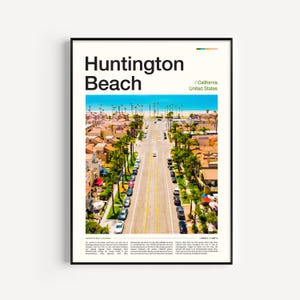 Huntington Beach Print, Huntington Beach Poster, Huntington Beach Wall Art, Huntington Beach Art, Huntington Beach Photo