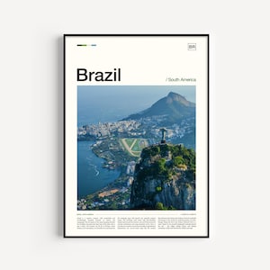 Brazil Print, Brazil Art Print, Brazil Wall Art, Brazil Poster, Brazilian Art, Brazil Photography, Brazil Photo, Brazil Artwork Brazil Decor