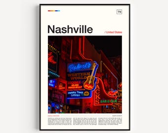 Nashville Print, Nashville Wall Art, Nashville Poster, Nashville Photo, Nashville Poster Print, Nashville Decor, Tennessee Poster Print