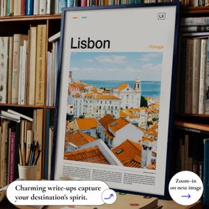 Impresión de Lisboa, póster de Lisboa, fotografía de Lisboa, arte mural de Lisboa, arte de Lisboa, póster de Portugal, fotografía de Portugal, impresión de Portugal imagen 8