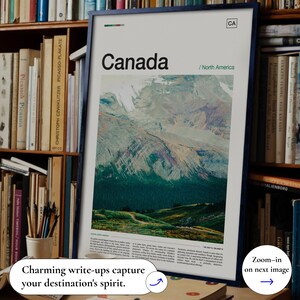 Kanada väggkonst, Kanadatryck, Kanadaposter, Kanada reseaffisch, Kanadafotografi, Kanadafoto, Banff-tryck, Moraine Lake bild 8