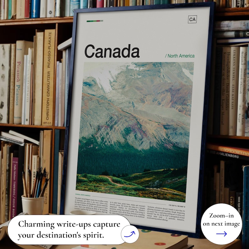 Kanada väggkonst, Kanadatryck, Kanadaposter, Kanada reseaffisch, Kanadafotografi, Kanadafoto, Banff-tryck, Moraine Lake bild 8