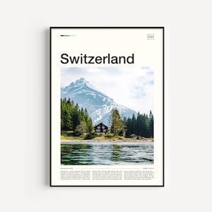 Switzerland Print, Switzerland Art Print, Switzerland Poster, Switzerland Wall Art, Swiss Travel Poster, Switzerland Travel