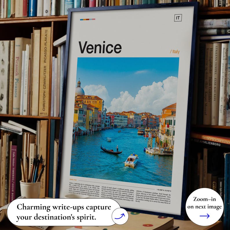 Venice Art, Venice Italy, Venice Canal, Venice Photo, Venice Travel, Italy Poster, Venice Artwork, Venice Skyline, Venice Posters image 8