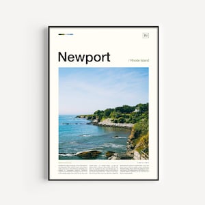 Newport Print, Newport Poster, Newport Wall Art, Newport Art Print, Rhode Island Print, Rhode Island Poster, Rhode Island Wall Art