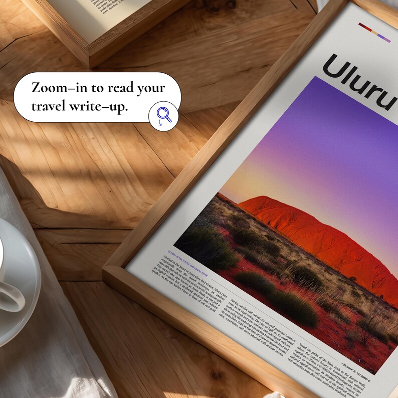 Uluru Australia Print: Ayers Rock National Park Poster image 9