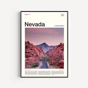 Nevada Print, Nevada Poster, Nevada Wall Art, Nevada Art Print, Nevada Photography, Nevada Décor, Desert Print, Desert Art, Desert Poster