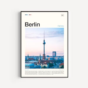 Berlin Print, Berlin Poster, Berlin Wall Art, Berlin Art Print, Berlin Travel, Berlin Photo, Berlin Skyline, Berlin Photography Berlin Decor