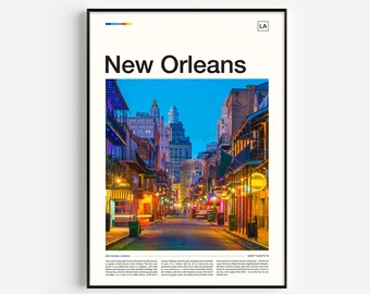 New Orleans Art, New Orleans Skyline, New Orleans Photo, French Quarter Print, Louisiana Art, New Orleans Gift, Louisiana Poster