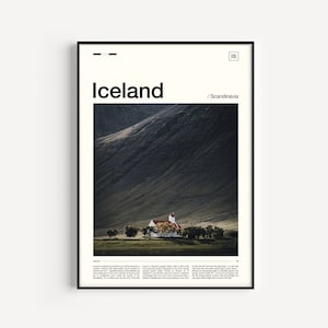 Iceland Print, Iceland Poster, Iceland Landscape, Iceland Wall Art, Iceland Art Print, Iceland Nature Print, Iceland Photography