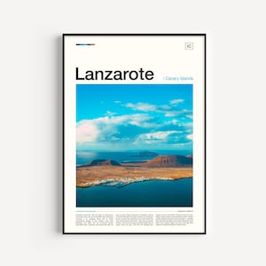Lanzarote Print, Lanzarote Poster, Lanzarote Wall Art, Lanzarote Art Print, Lanzarote Artwork, Lanzarote Photo, Canary Islands Print