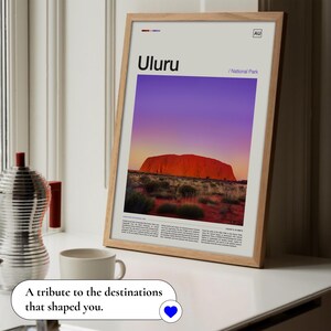 Uluru Australia Print: Ayers Rock National Park Poster image 3