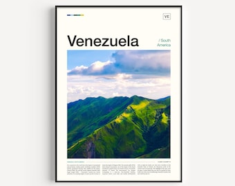 Venezuela Print, Venezuela Poster, Venezuela Art Print, Venezuela Wall Art, Venezuela Photo, Venezuela Photography, Venezuela Travel