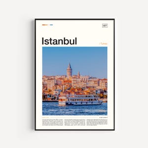 Impresión de Estambul, póster de Estambul, arte mural de Estambul, arte de Estambul, impresión de Turquía, Estambul, Turquía, arte mural de Turquía, póster de Turquía