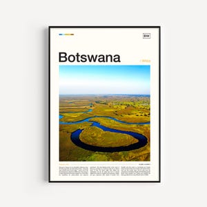 Botswana Poster, Botswana Wall Art, Botswana Print, Botswana Art Print, Botswana Travel, Botswana Photo, Botswana Photography Botswana Decor
