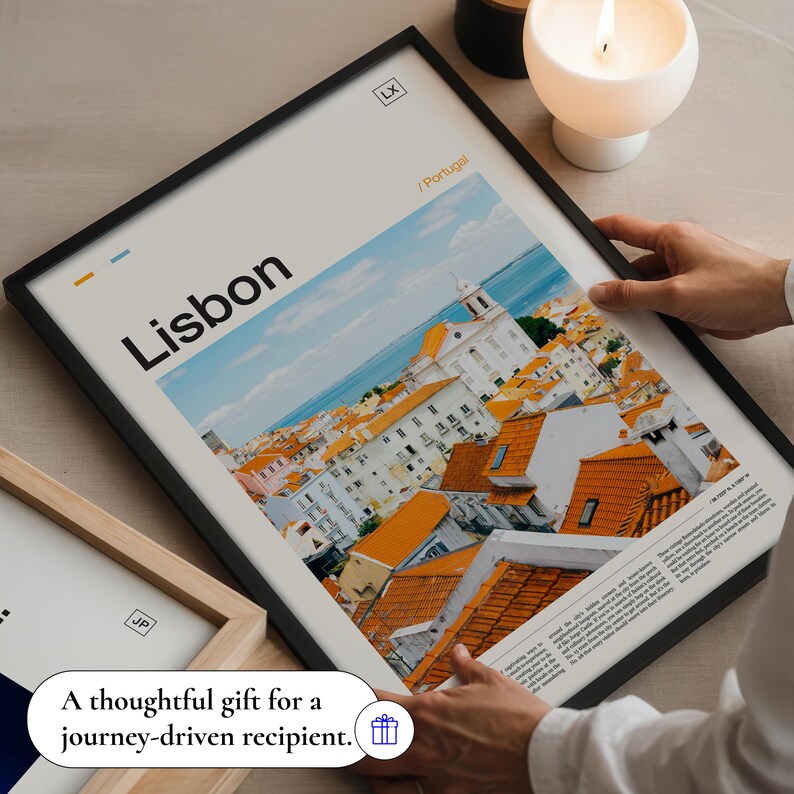 Impresión de Lisboa, póster de Lisboa, fotografía de Lisboa, arte mural de Lisboa, arte de Lisboa, póster de Portugal, fotografía de Portugal, impresión de Portugal imagen 7