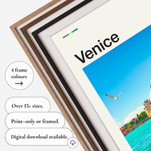 Venice Italy, Venice Canal, Venice Photo, Venice Travel, Venice Photography, Venice Poster, Venice Wall Art, Venice Gift, Italy Poster image 4