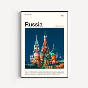 Russia Print, Russia Poster, Russia Art Print, Russia Wall Art, Russia Artwork, Russia Photo, Russia Photography, Russia Picture