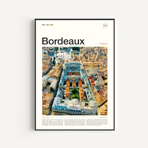 Bordeaux Print, Bordeaux Poster, Bordeaux Wall Art, Bordeaux Art Print, Bordeaux Artwork, Bordeaux Photo, Bordeaux Travel, Bordeaux France