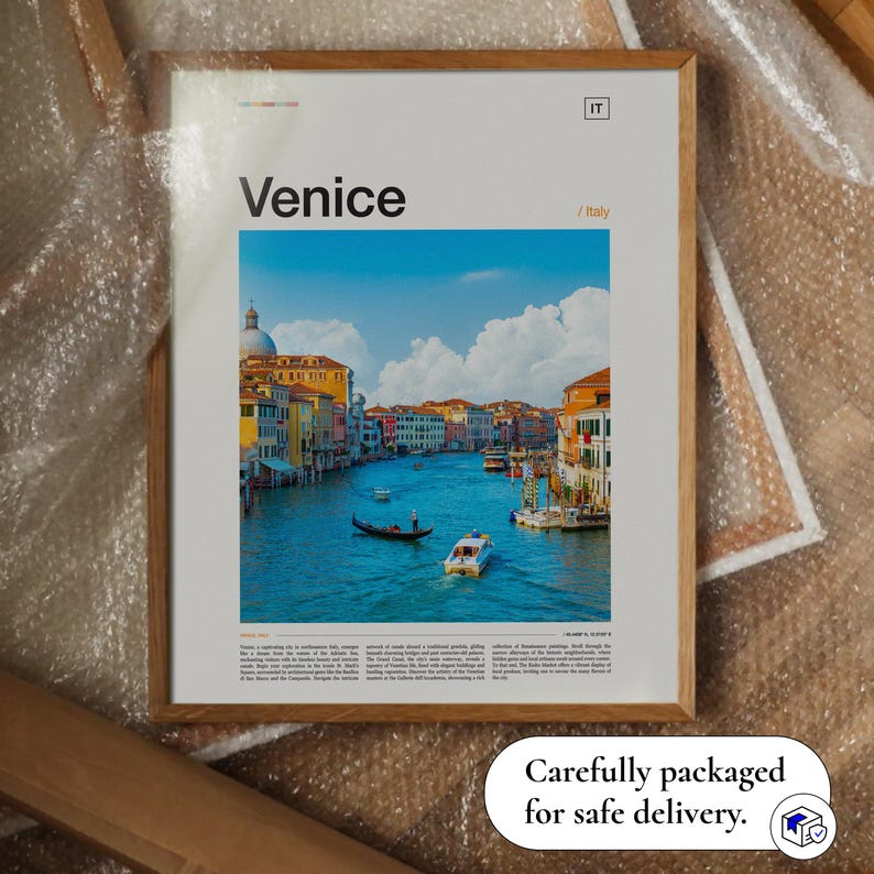 Venice Art, Venice Italy, Venice Canal, Venice Photo, Venice Travel, Italy Poster, Venice Artwork, Venice Skyline, Venice Posters image 6