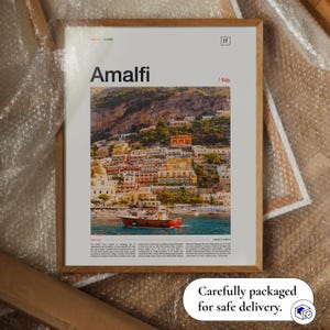 Amalfi Print, Amalfi Poster, Amalfi Wall Art, Amalfi Art Print, Italy Art Print, Amalfi Coast Print, Amalfi Coast Art, Italy Poster image 6