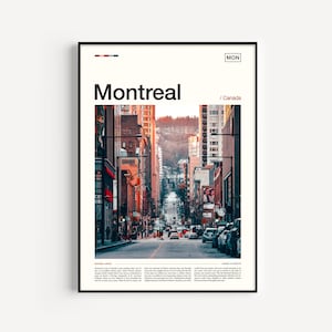 Montreal Poster, Montreal Wall Art, Montreal Print, Montreal Art Print, Montreal Decor, Montreal Photo, Montreal Travel, Montreal Artwork