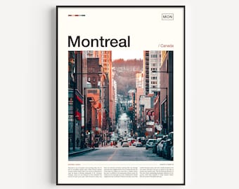 Montreal-affisch, Montreal-väggkonst, Montreal-tryck, Montreal-konsttryck, Montreal-dekor, Montreal-foto, Montreal-resor, Montreal-konstverk