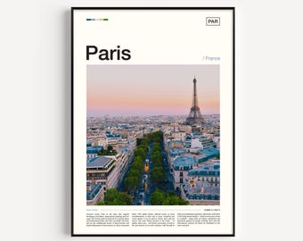 Paris Eiffel Tower Photo Print: France Travel Wall Art