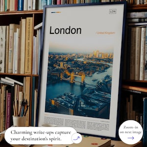 London Poster, London Wall Art, London Print, London Art Print, London Photo, London Photography, London Decor, London Picture image 8