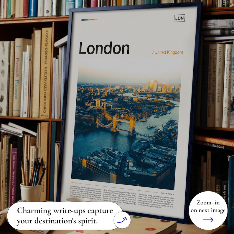 London Poster, London Wall Art, London Print, London Art Print, London Photo, London Photography, London Decor, London Picture image 8