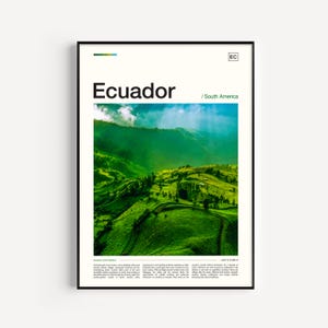 Ecuador Print, Ecuador Poster, Ecuador Wall Art, Ecuador Art Print, Ecuador Artwork, Ecuador Photo, Ecuador Travel, Ecuador Decor
