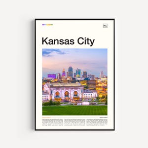 Kansas City Print, Kansas City Gift, Kansas City Souvenir, Kansas City Photography, Kansas City Skyline Art, Kansas City Wall Decor