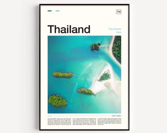 Thailand Print, Thailand Poster, Thailand Art, Thailand Wall Art, Thailand Art Print Thai Art Thai Poster Thai Wall Art Thailand Photography