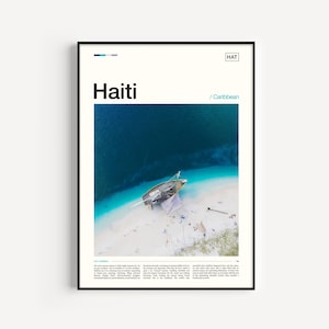 Stampa di Haiti, Poster di Haiti, Arte murale di Haiti, Viaggio ad Haiti, Arte di Haiti, Poster di viaggio di Haiti, Arte di viaggio di Haiti, Regalo di Haiti, Arte haitiana, Opera d&#39;arte di Haiti
