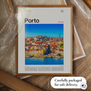 Porto Print, Porto Portugal, Porto Travel, Porto Photo, Portugal Art, Portugal Photography, Portugal Gift, Portugal Poster, Porto Art image 6