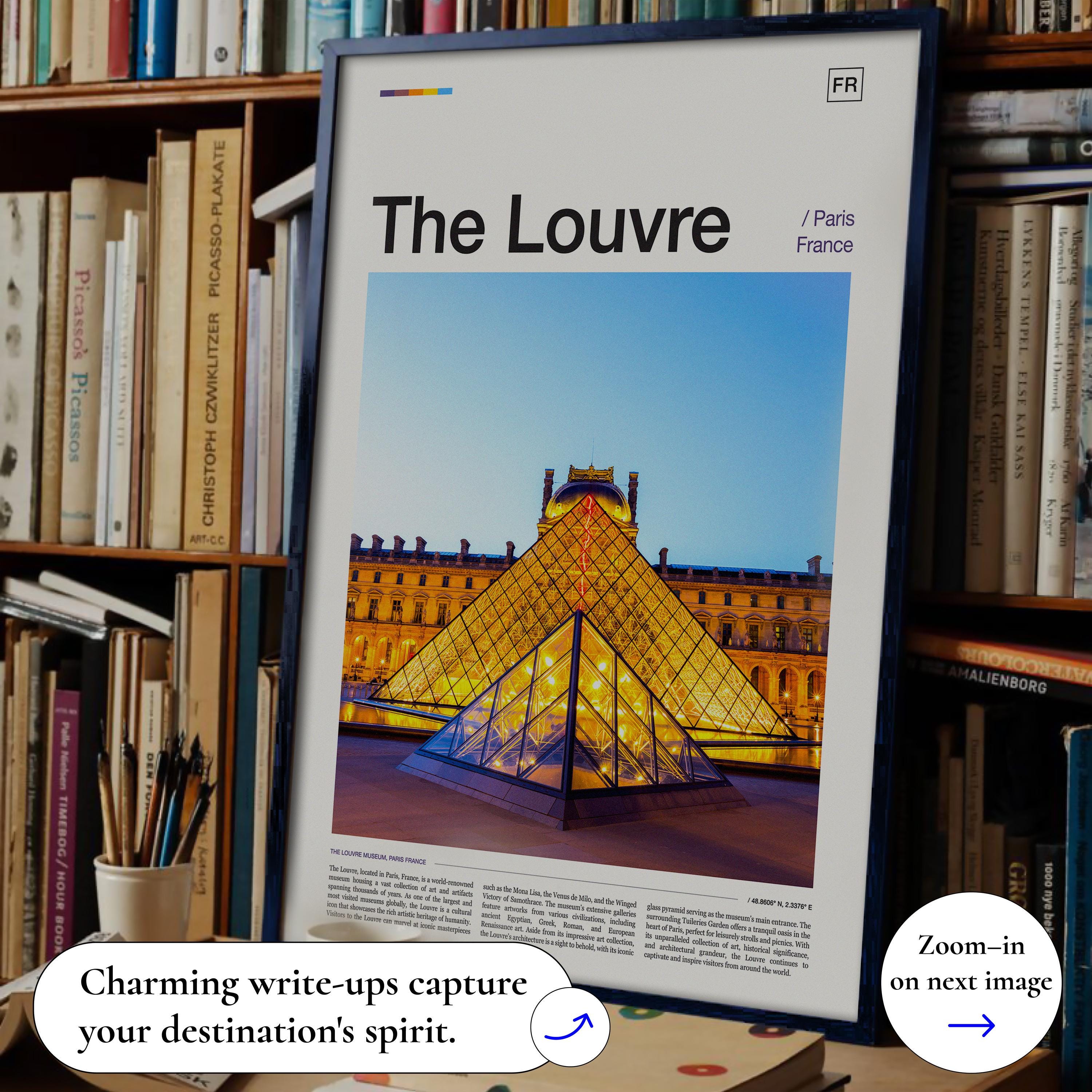 Louvre Museum Print: Paris Photography, French Travel Art - Etsy
