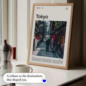 Tokyo Print, Tokyo Poster, Tokyo Wall Art, Tokyo Artwork, Tokyo Art Print, Japan Poster, Japan Print, Kyoto Print, Kyoto Travel image 3