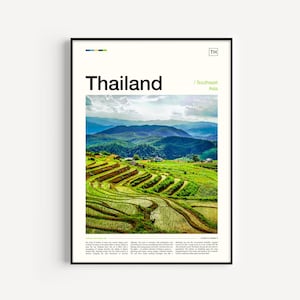 Thailand Poster, Thailand Wall Art, Thailand Art Print, Thailand Print, Thailand Photo, Thailand Photography, Thailand Travel