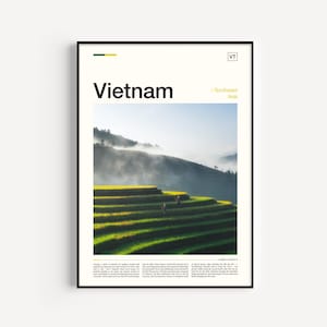 Vietnam Print, Vietnam Poster, Vietnam Wall Art, Vietnam Art, Vietnam Travel Poster, Vietnam Photography, Vietnamese Art Print, Travel Print
