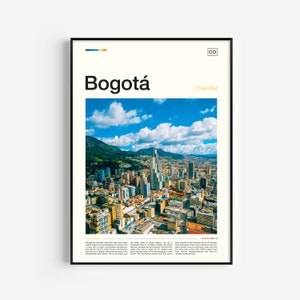 Bogota Print, Bogota Poster, Bogota Wall Art, Bogota Art Print, Bogota Photo, Bogota Artwork, Colombia Print, Colombia Poster, Colombia Art