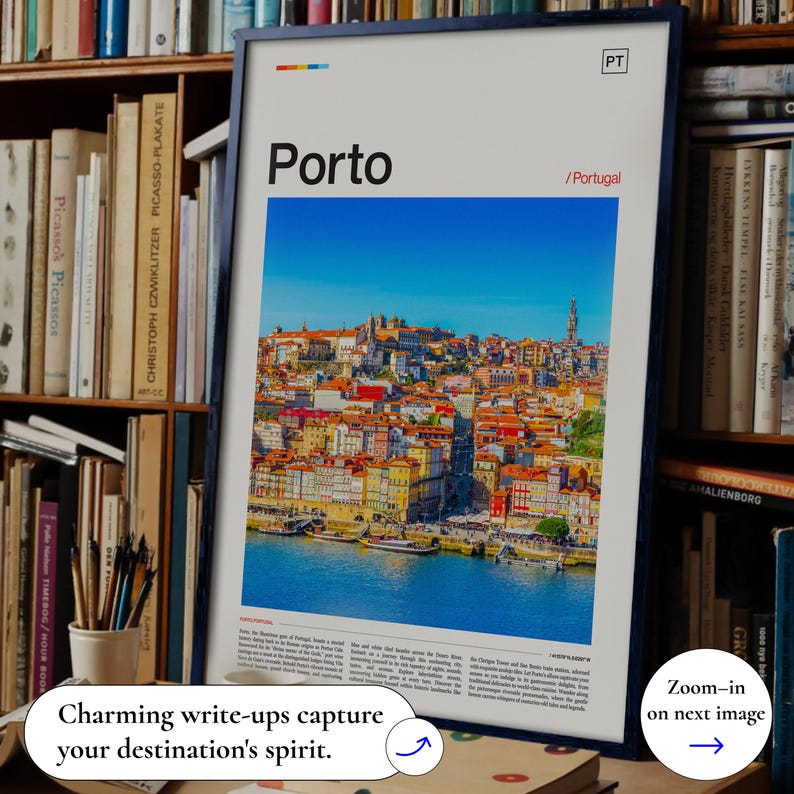 Porto Print, Porto Portugal, Porto Travel, Porto Photo, Portugal Art, Portugal Photography, Portugal Gift, Portugal Poster, Porto Art image 8