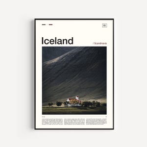 Island Print, Island Poster, Island Landschaft, Island Wandkunst, Island Kunstdruck, Island Naturdruck, Island Fotografie