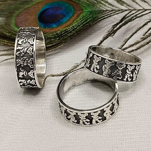 アクセサリー Grateful Dead Ring #21 SILVER 925 Grateful dead ring - Etsy 日本
