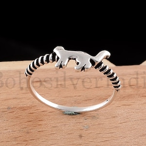 Cat Ring, Silver Cat Ring, Adjustable Ring, Cute Cat Ring, Cat Ears Ring, Animal Ring, Gift for Cat Lover, Christmas Gift, Birthday Gift